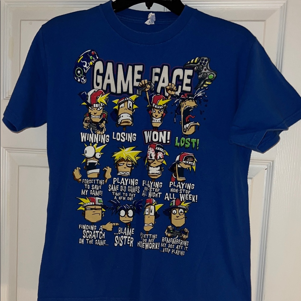 Game Face Graphic T Shirt